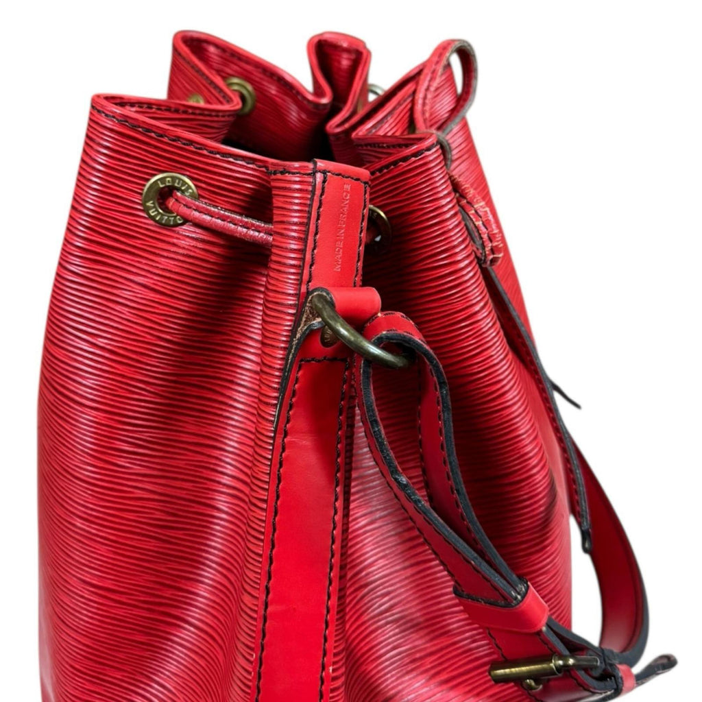 Louis Vuitton Castilian Red Red Color Epi Leather Shoulder Bag