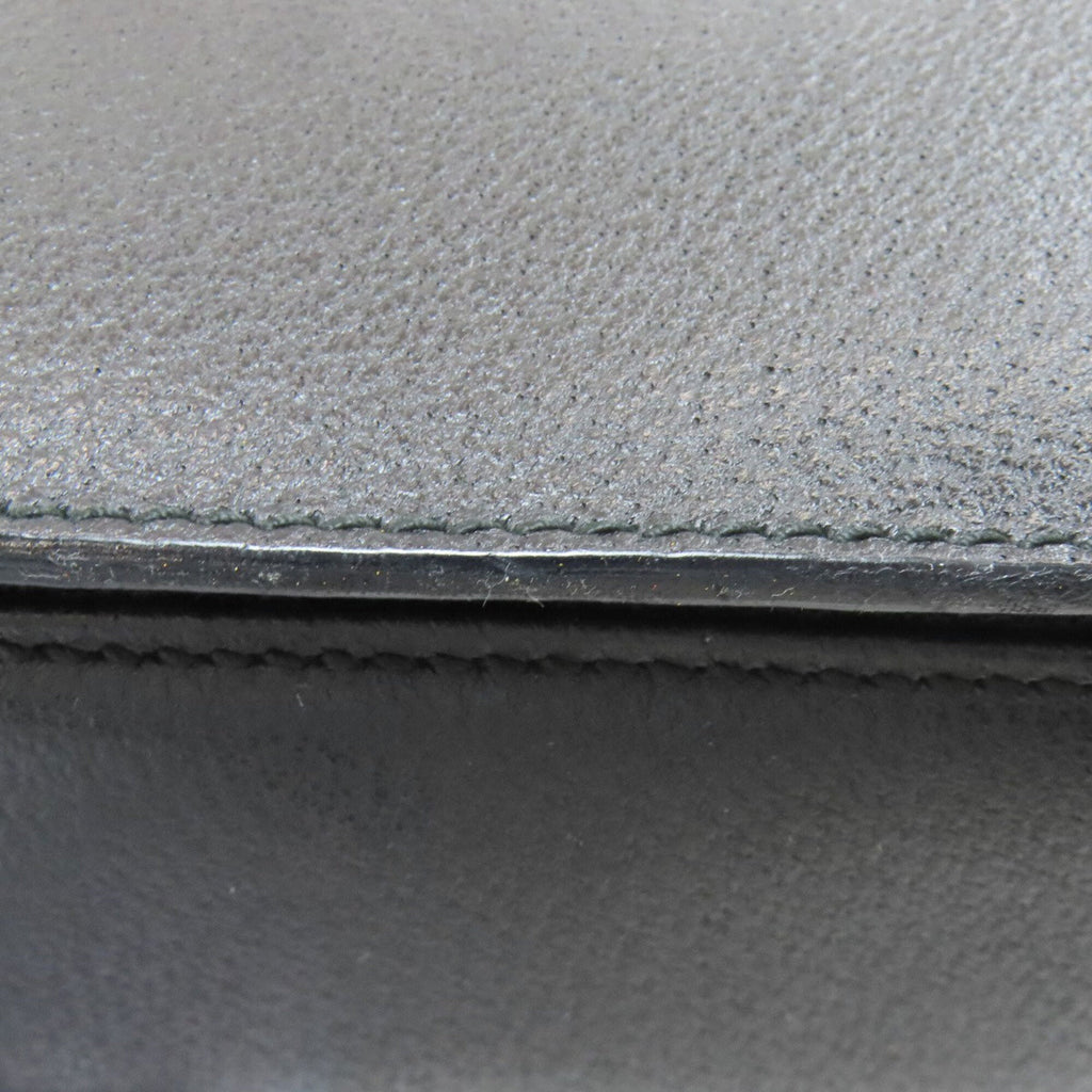 Gucci Black Leather Handbag (Pre-Owned)
