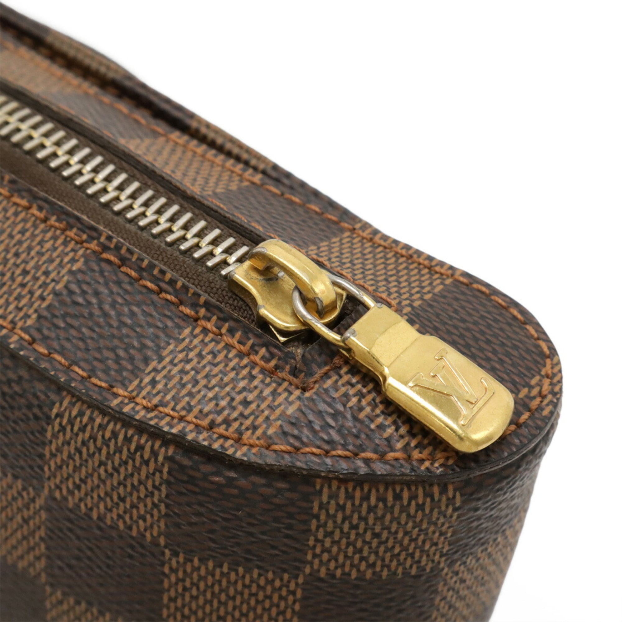 Louis Vuitton Damier Brown Pvc Shoulder Bag Sling Bag