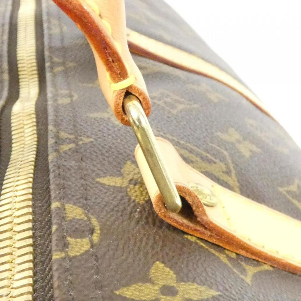 Louis Vuitton Brown Coated Canvas Boston Bag