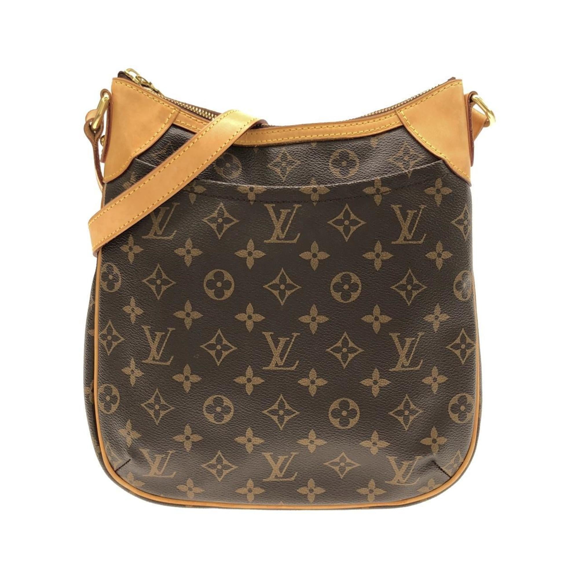 Louis Vuitton Marron Coated Canvas Shoulder Bag
