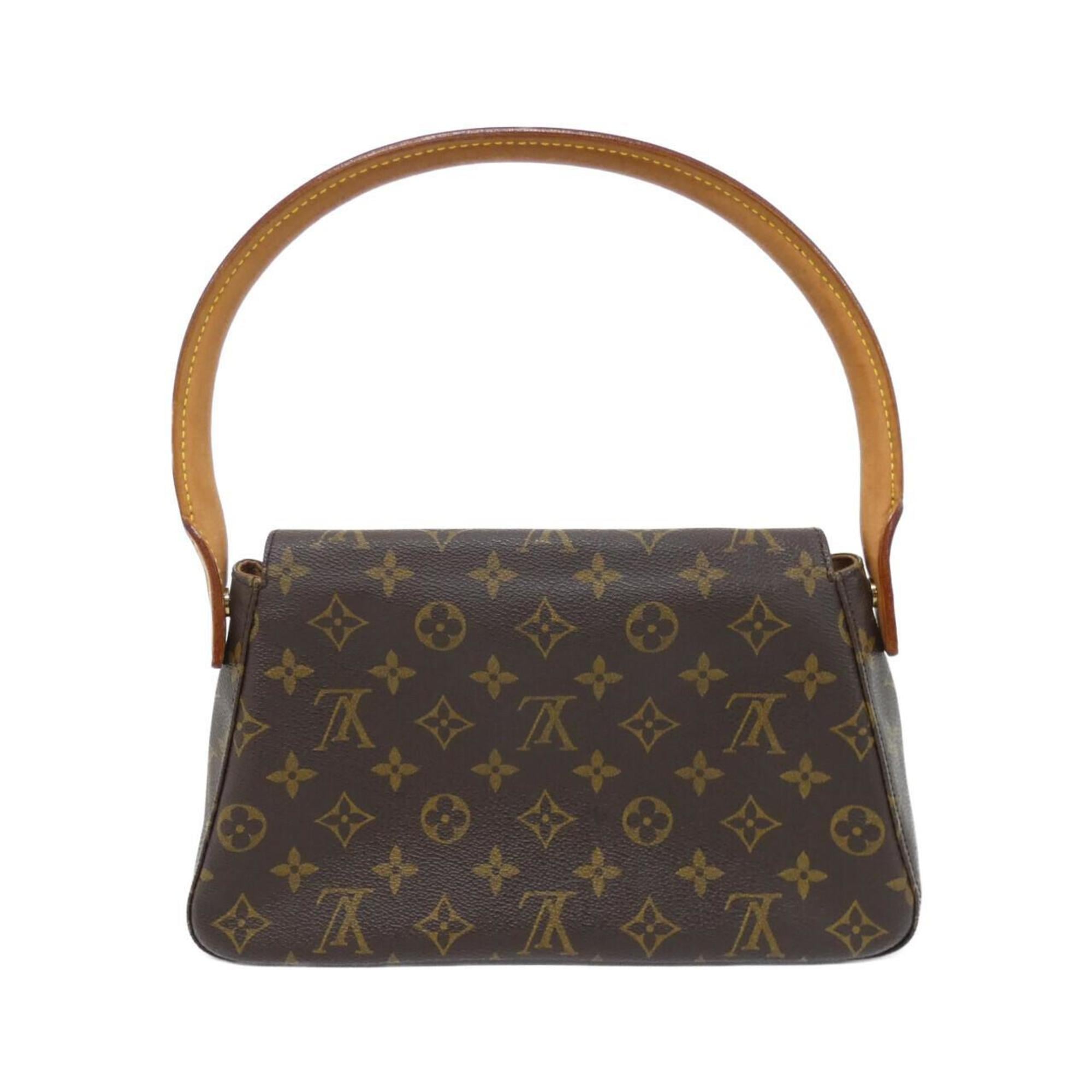Louis Vuitton Marron Coated Canvas Shoulder Bag