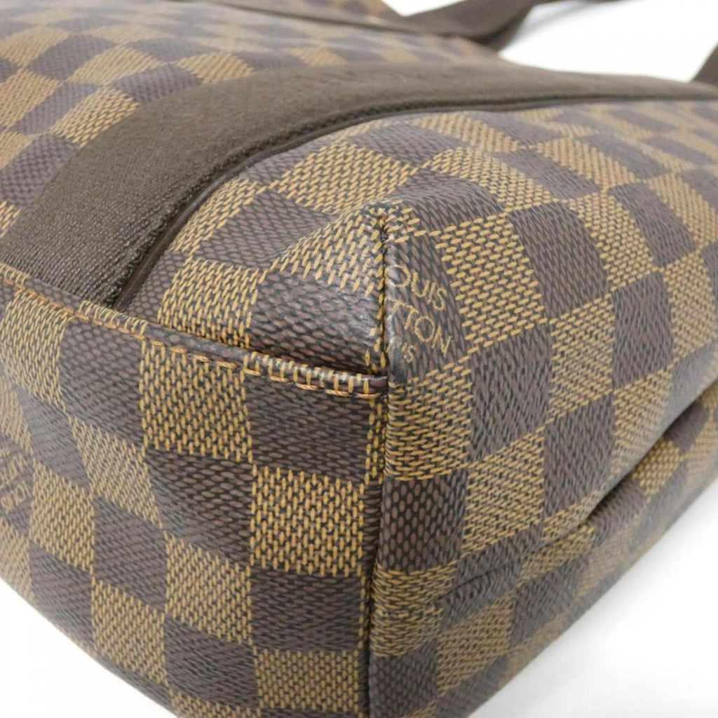 Louis Vuitton Brown Coated Canvas Handbag