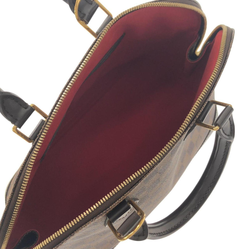 Louis Vuitton Ebene Coated Canvas Handbag
