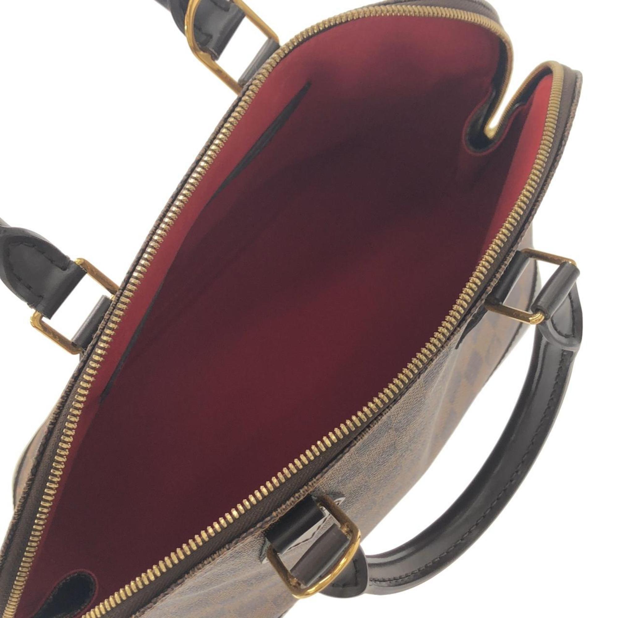 Louis Vuitton Ebene Coated Canvas Handbag
