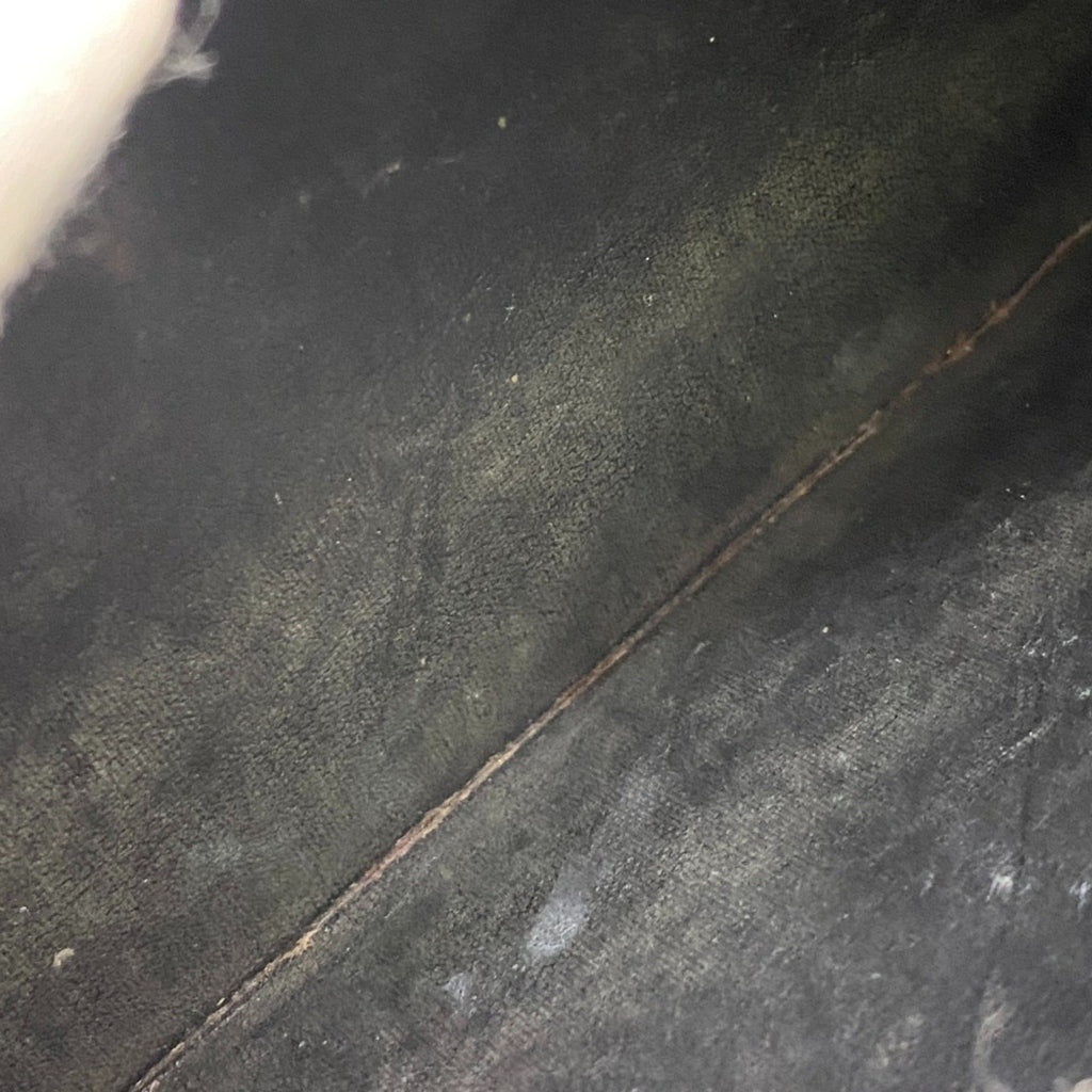Louis Vuitton Black Leather Long Wallet