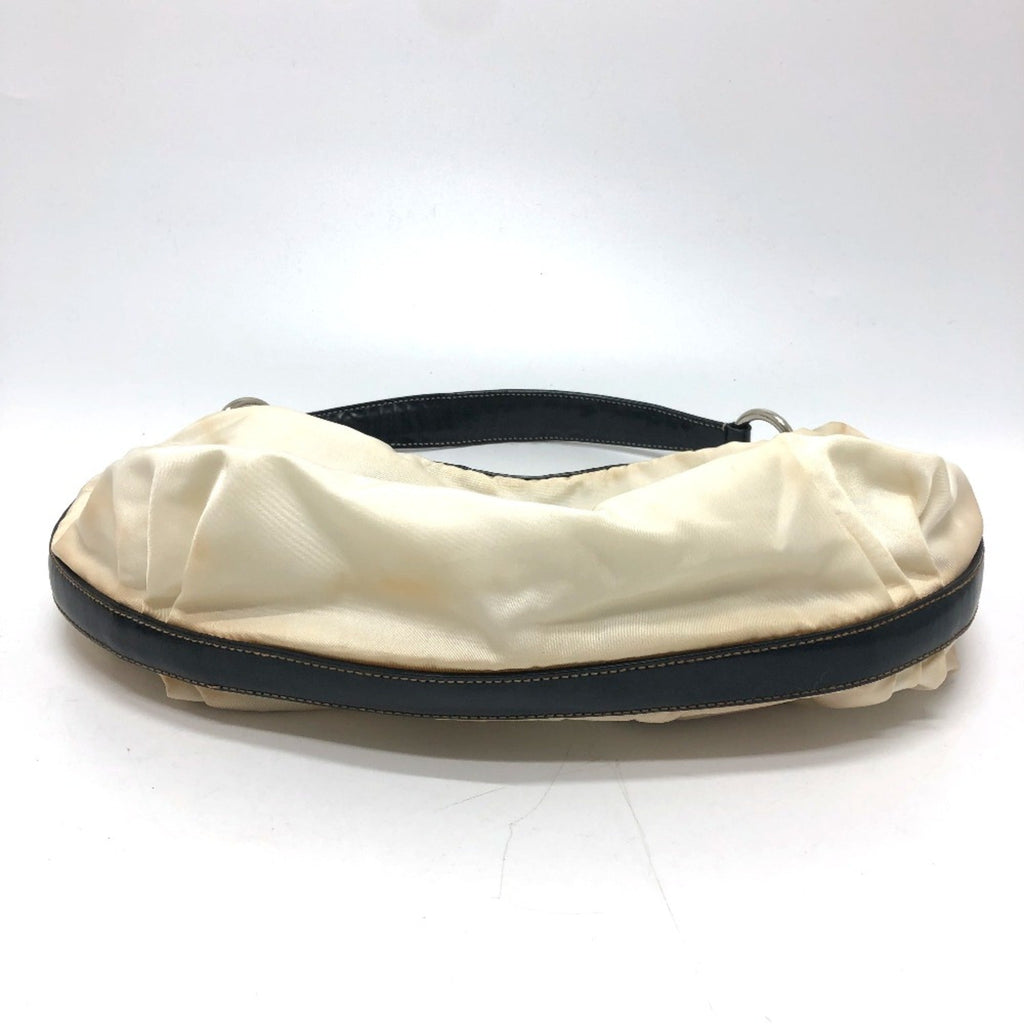 Prada White Cloth Shoulder Bag
