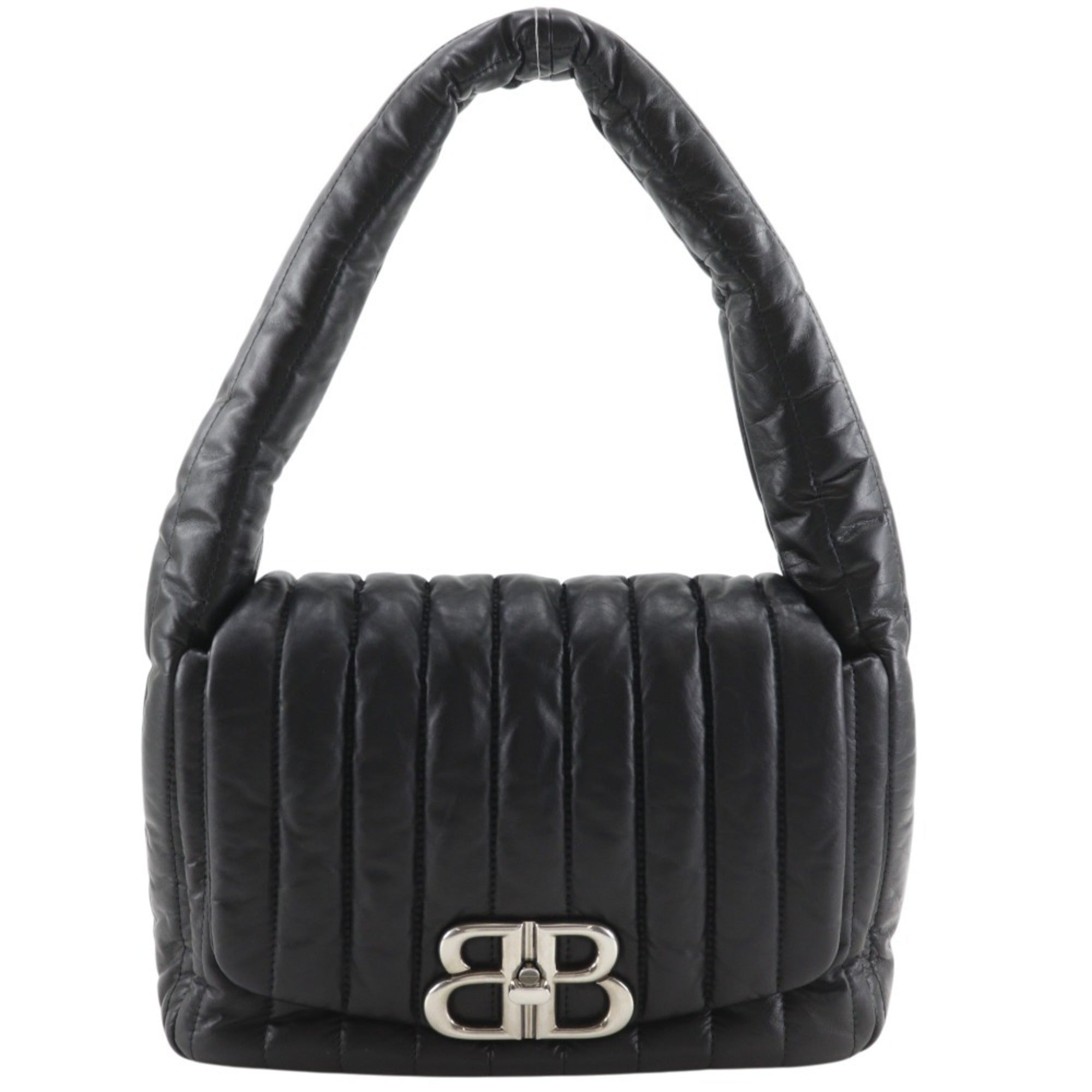 Balenciaga Black Leather Shoulder
