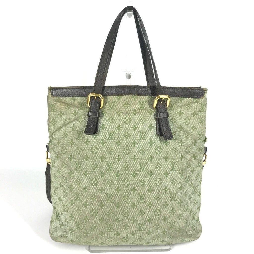 Louis Vuitton Galle Khaki Monogram Monogram Mini Handbag Shoulder Bag Tote Bag