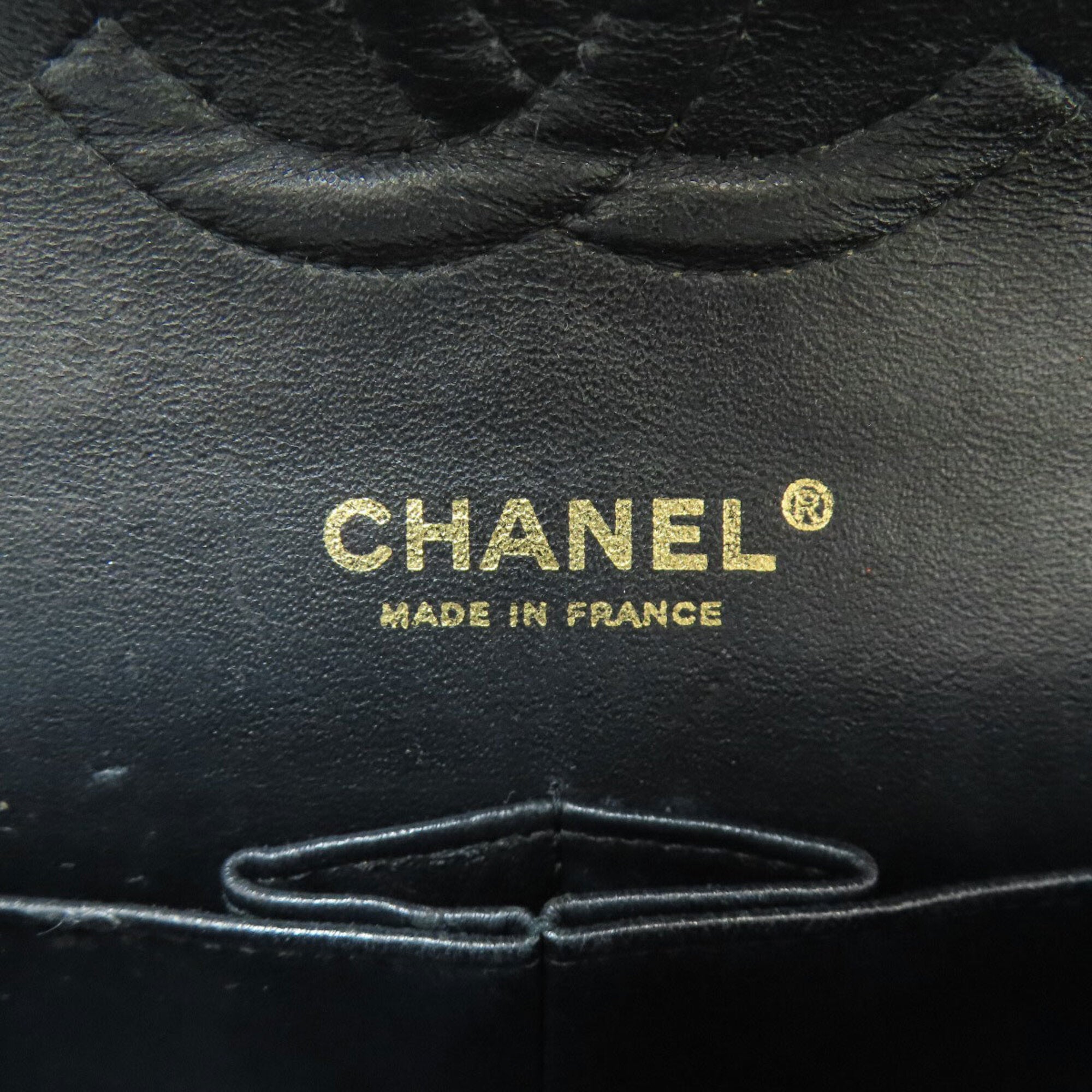 Chanel Black Leather Shoulder Bag