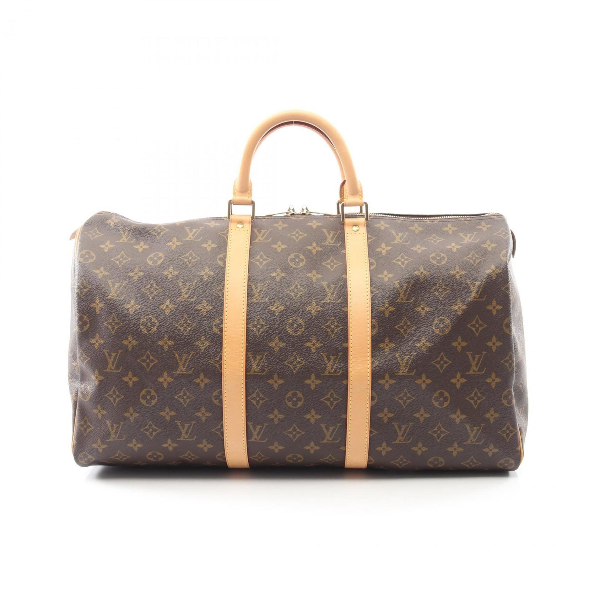 Louis Vuitton Brown Monogram Monogram Boston Bag