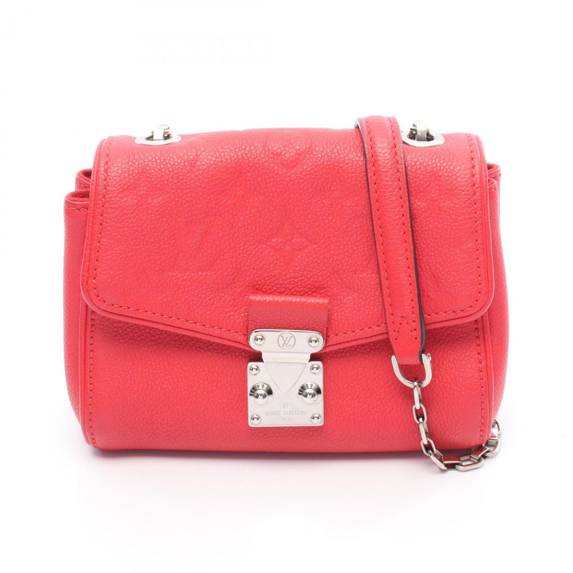 Louis Vuitton Red Color Leather Shoulder Bag