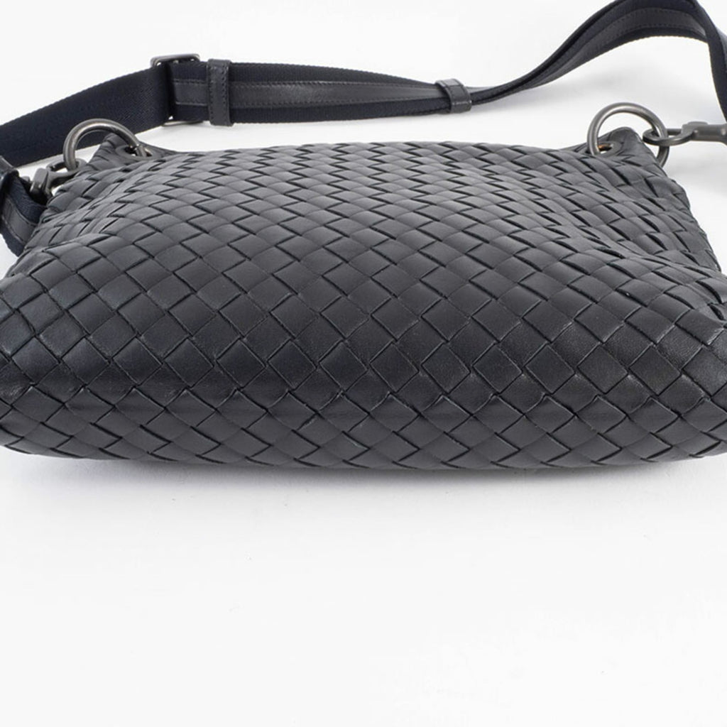 Bottega Veneta Black Leather Shoulder Bag