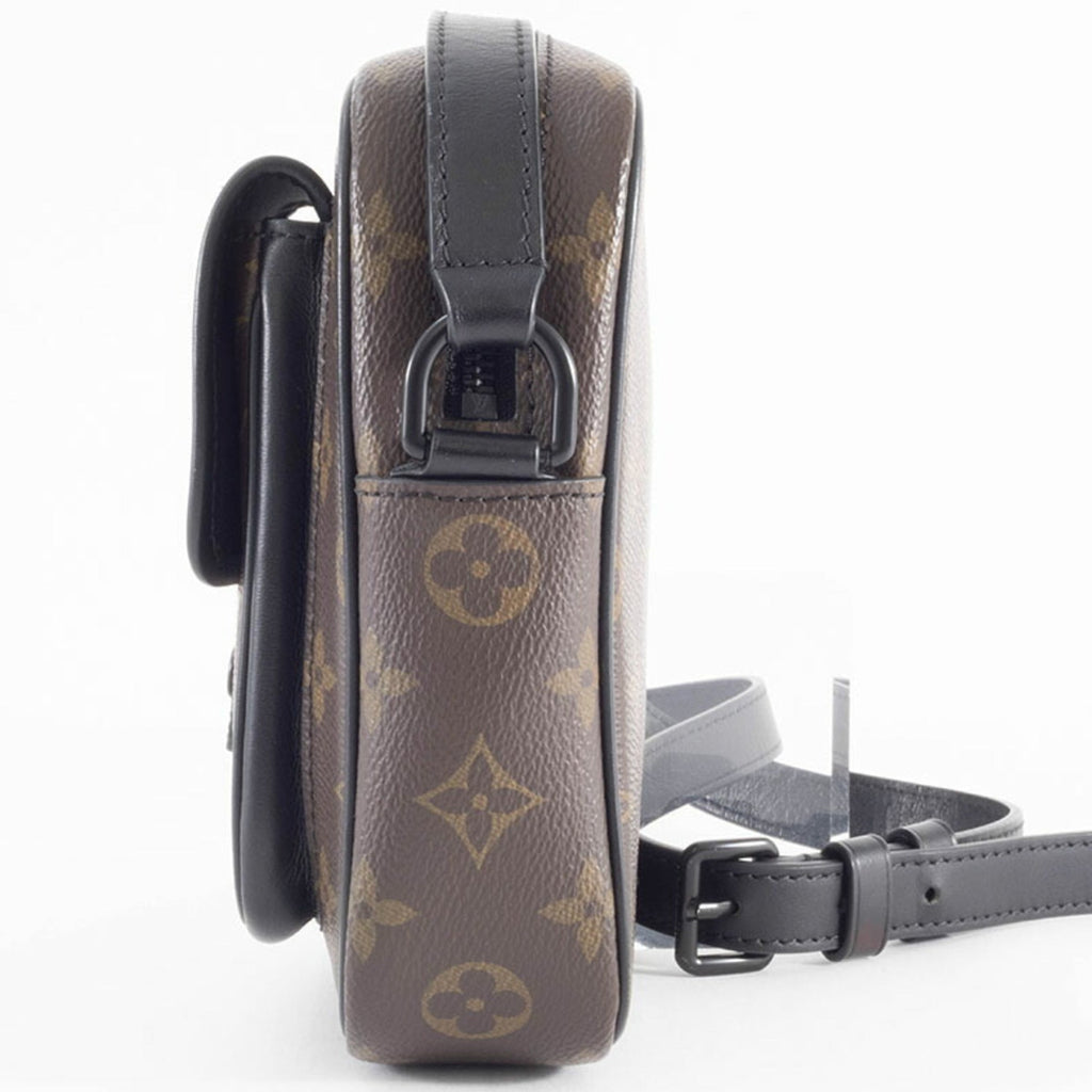 Louis Vuitton Monogram Macassar Dark Brown Shoulder Bag