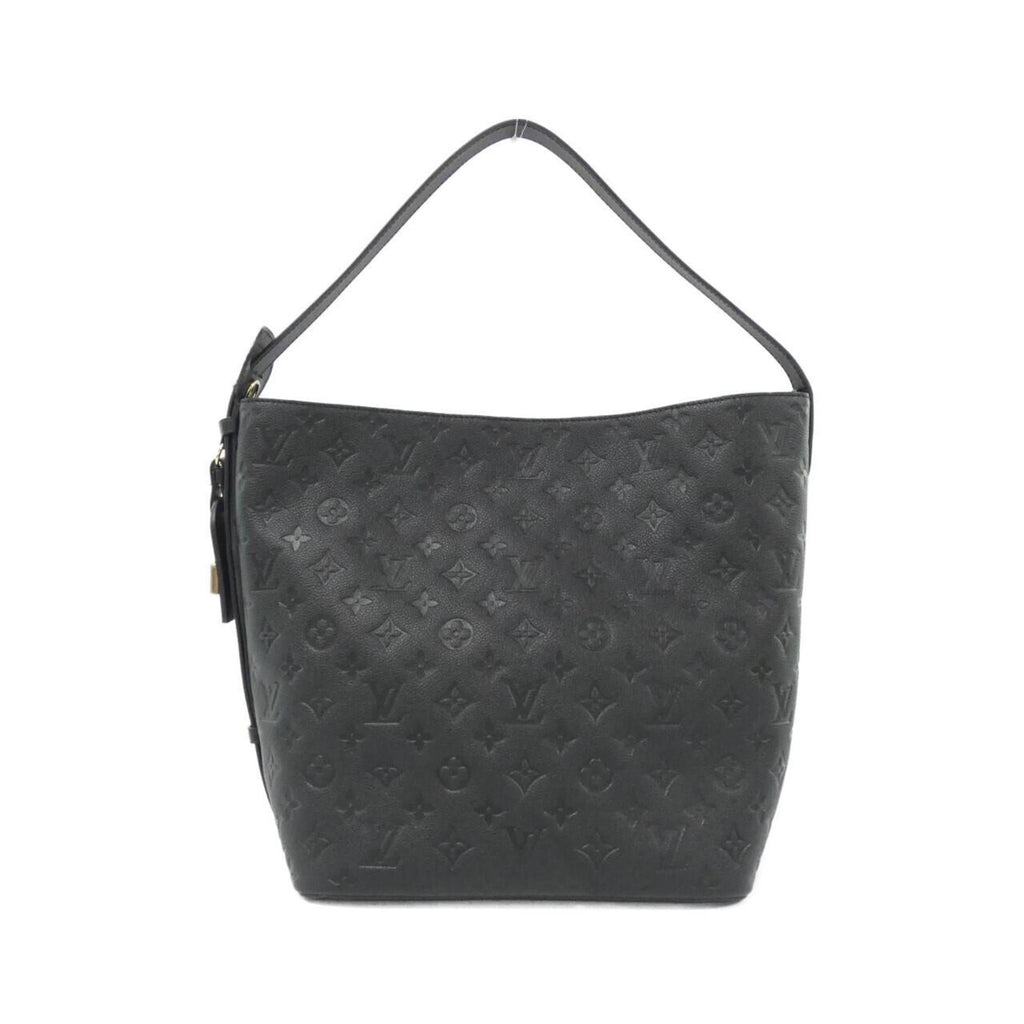 Louis Vuitton Black Leather Shoulder Bag
