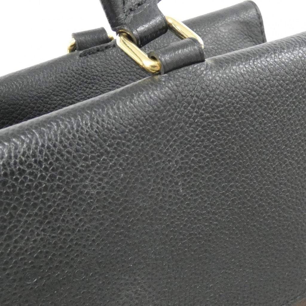 Louis Vuitton Monogram Black Marron Monogram Monogram Leather Handbag