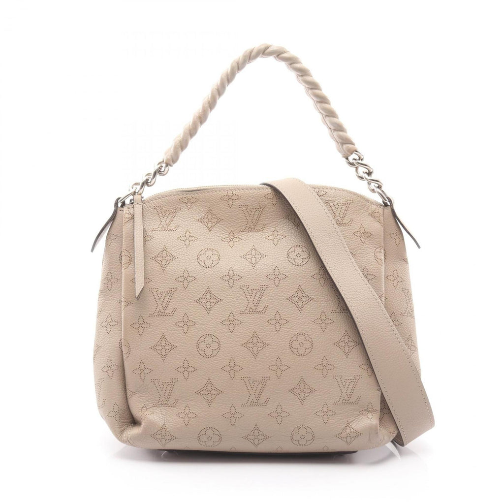 Louis Vuitton Beige Leather Handbag
