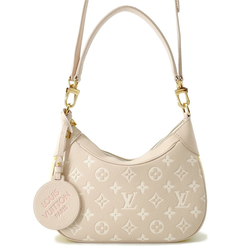 Louis Vuitton Beige Pink Yellow Monogram Empreinte Handbag Shoulder Bag
