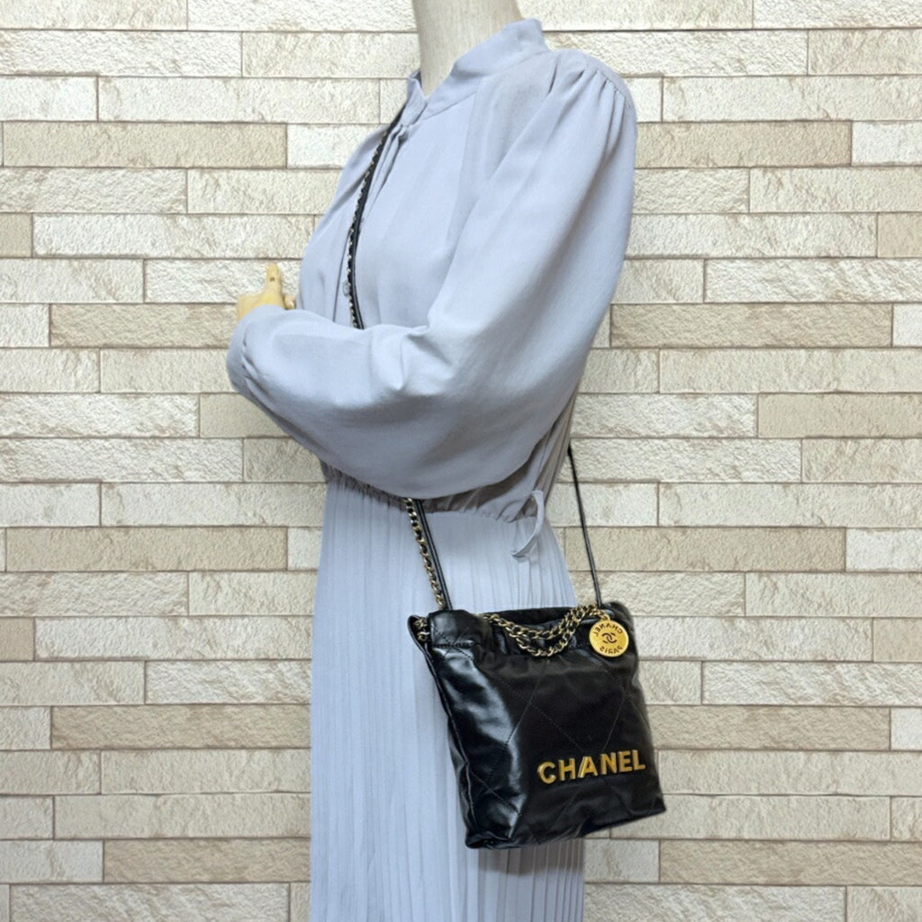 Chanel Black Handbag Shoulder Bag