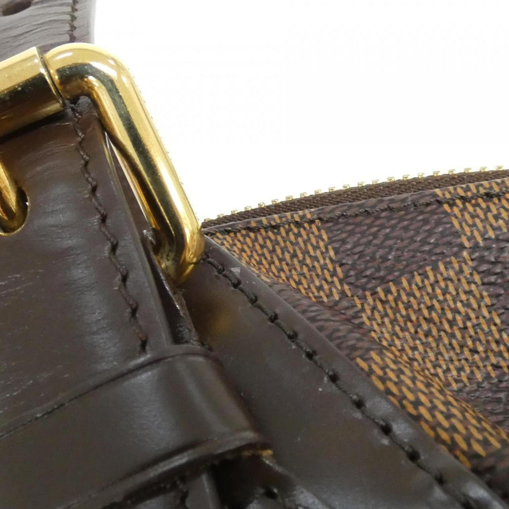 Louis Vuitton Brown Coated Canvas Shoulder Bag