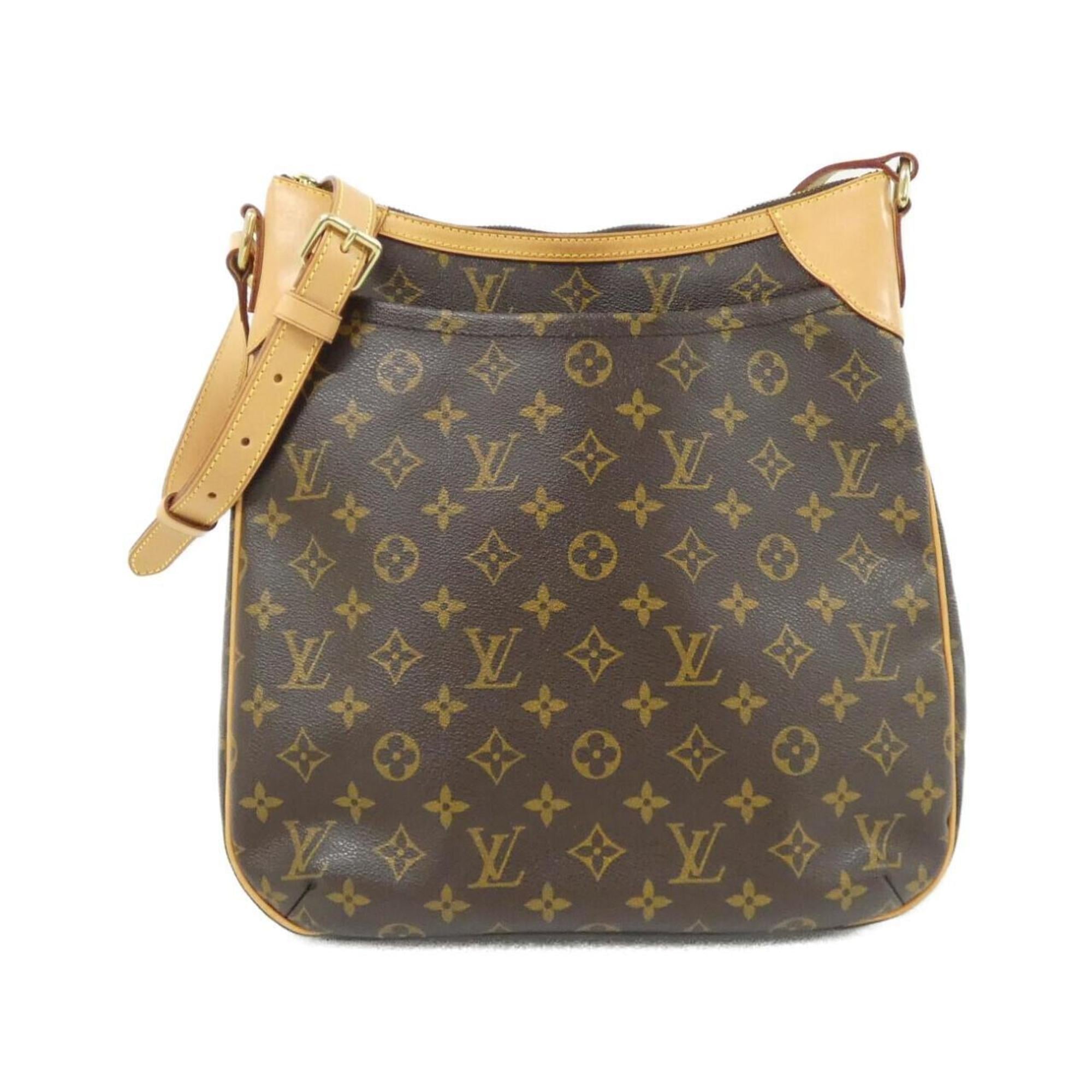Louis Vuitton Marron Coated Canvas Shoulder Bag