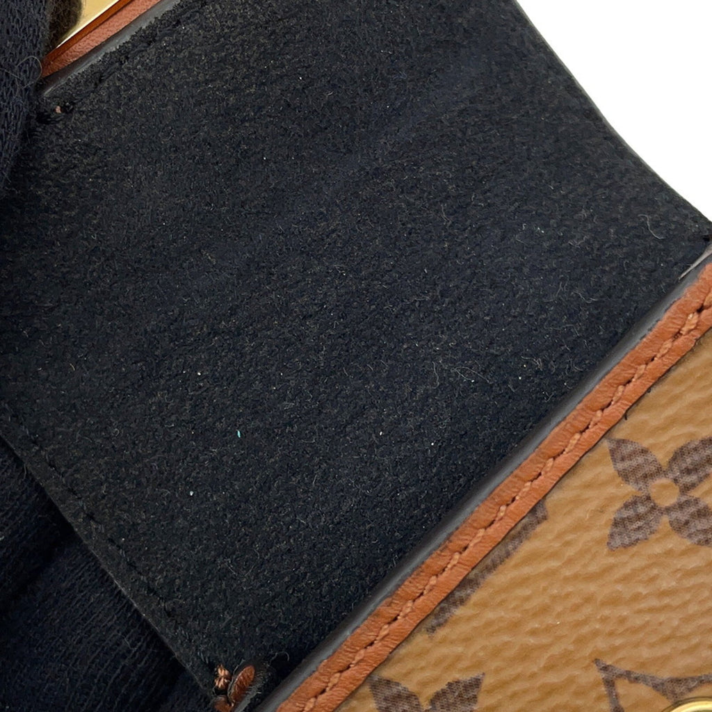 Louis Vuitton Brown Noir Monogram Pouch