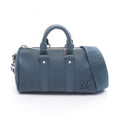 Louis Vuitton Blue Leather Handbag