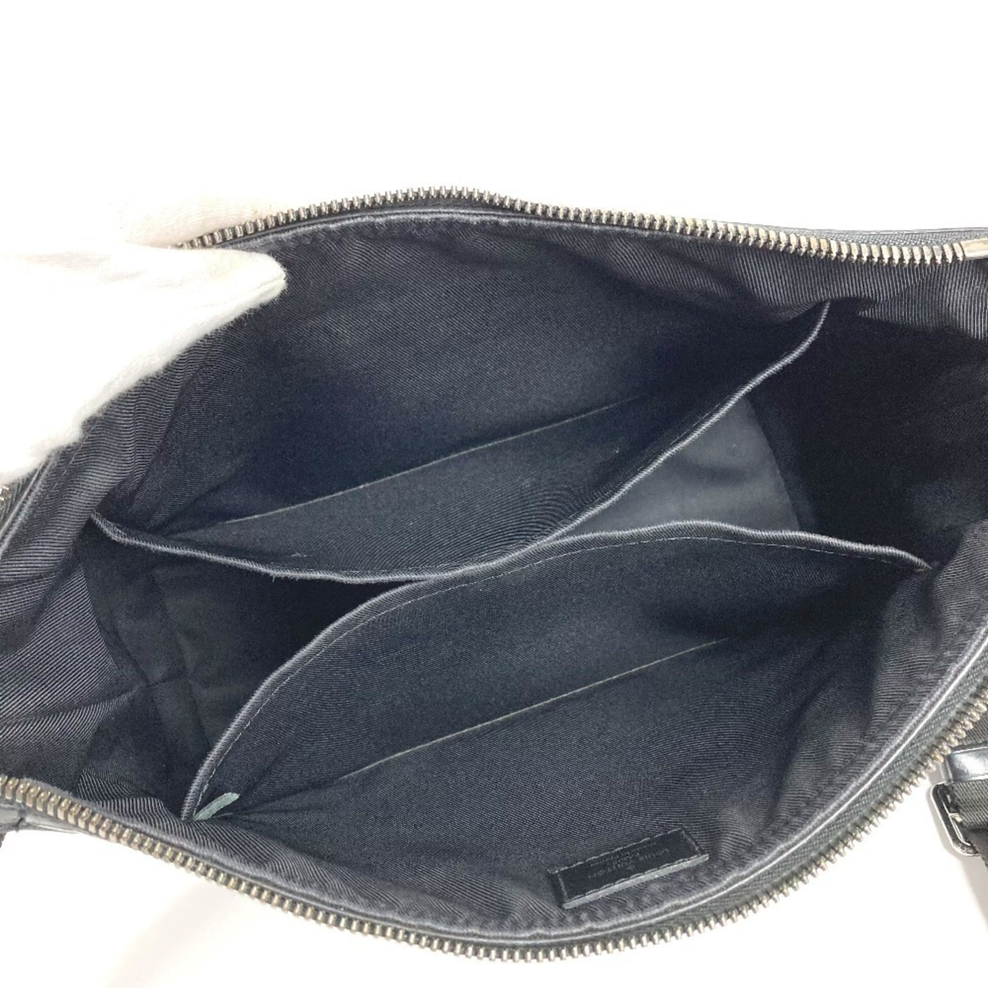 Louis Vuitton Black Monogram Eclipse Canvas Messenger Bag Shoulder Bag