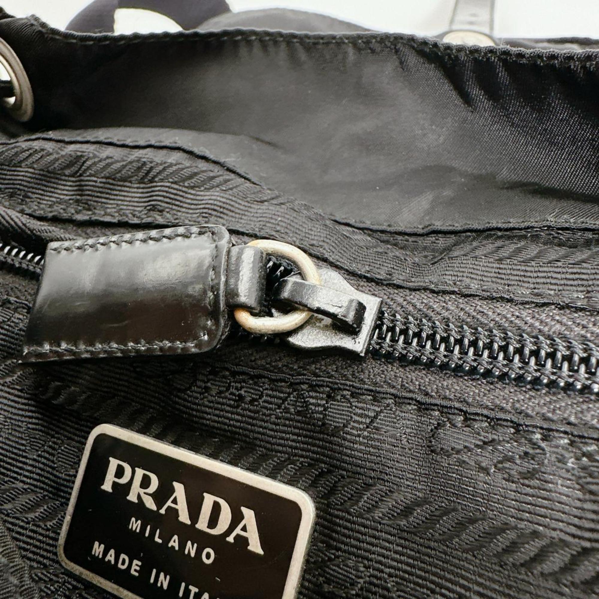 Prada Black Nylon Backpack