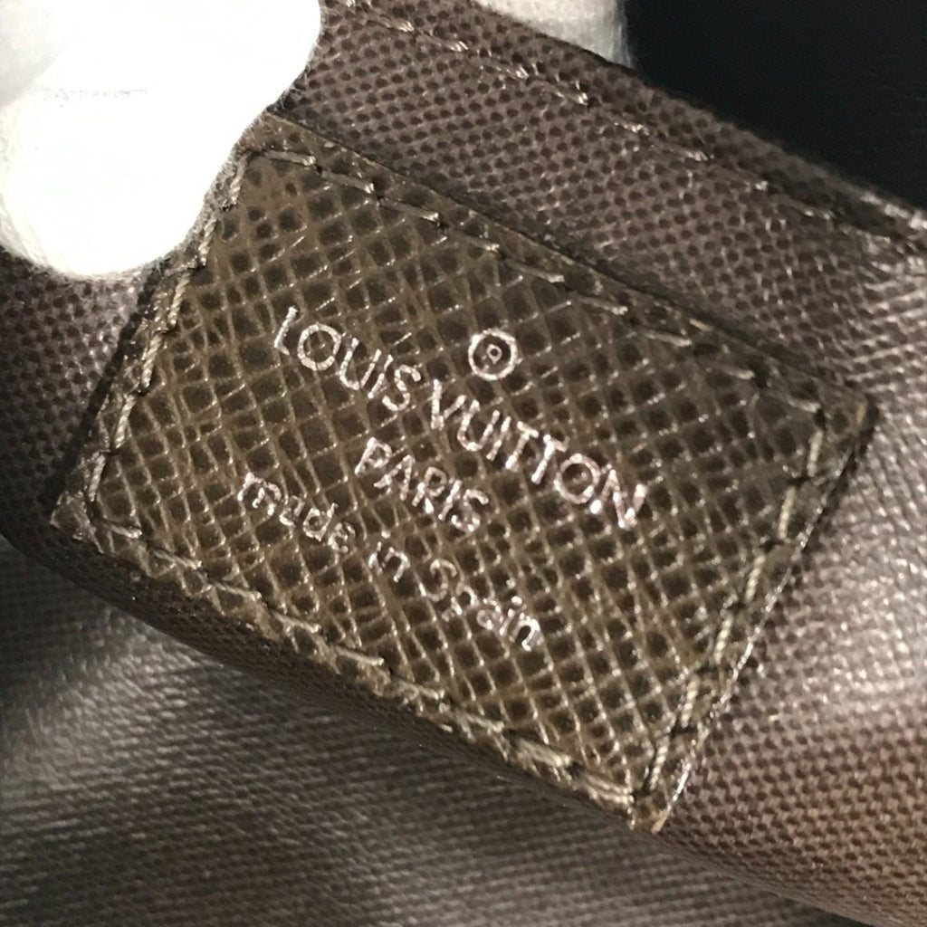 Louis Vuitton Brown Grizzly Taiga Leather Pouch