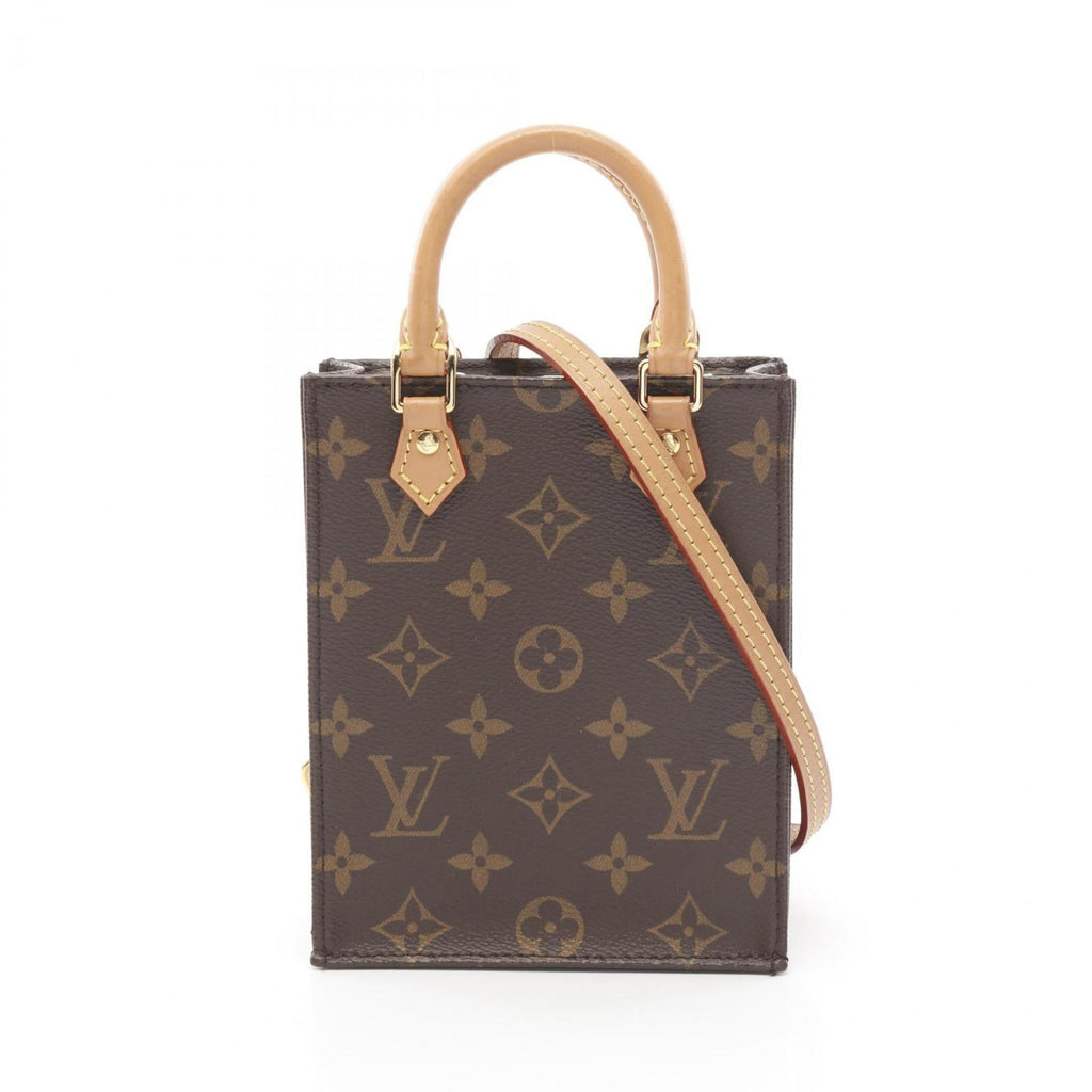 Louis Vuitton Brown Monogram Coated Canvas Handbag