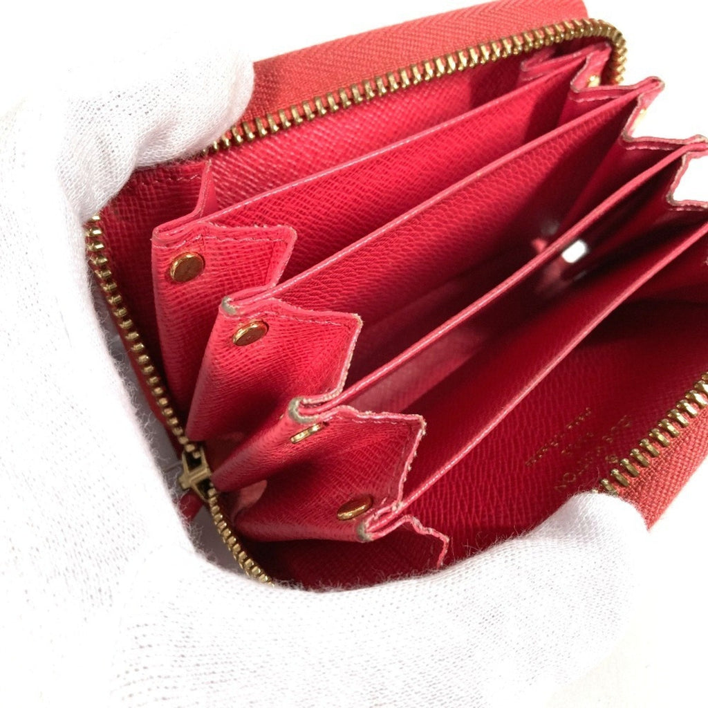 Louis Vuitton Brown Monogram Pink Poppy Petal Monogram Card Wallet