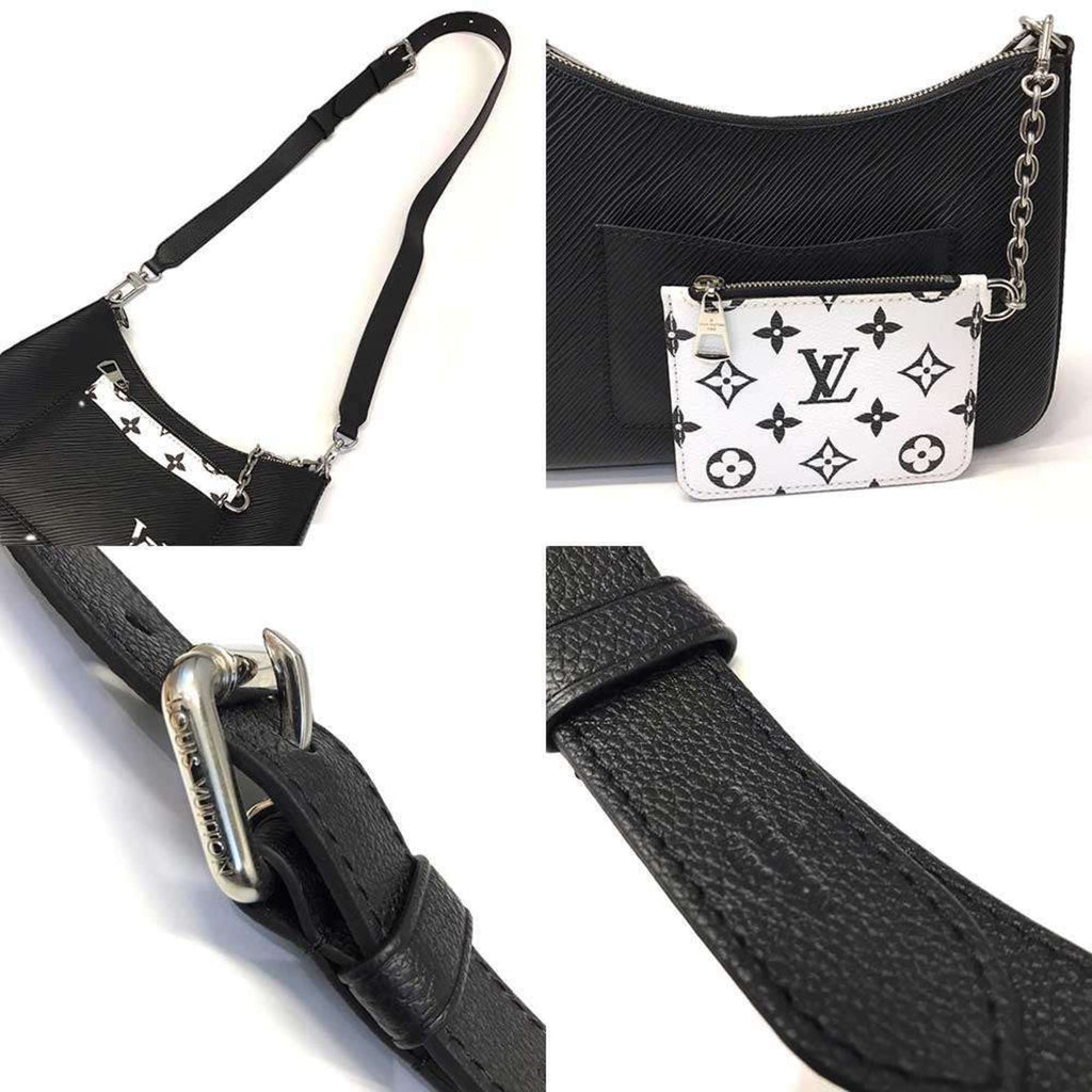 Louis Vuitton Epi Black Epi Leather Shoulder Bag