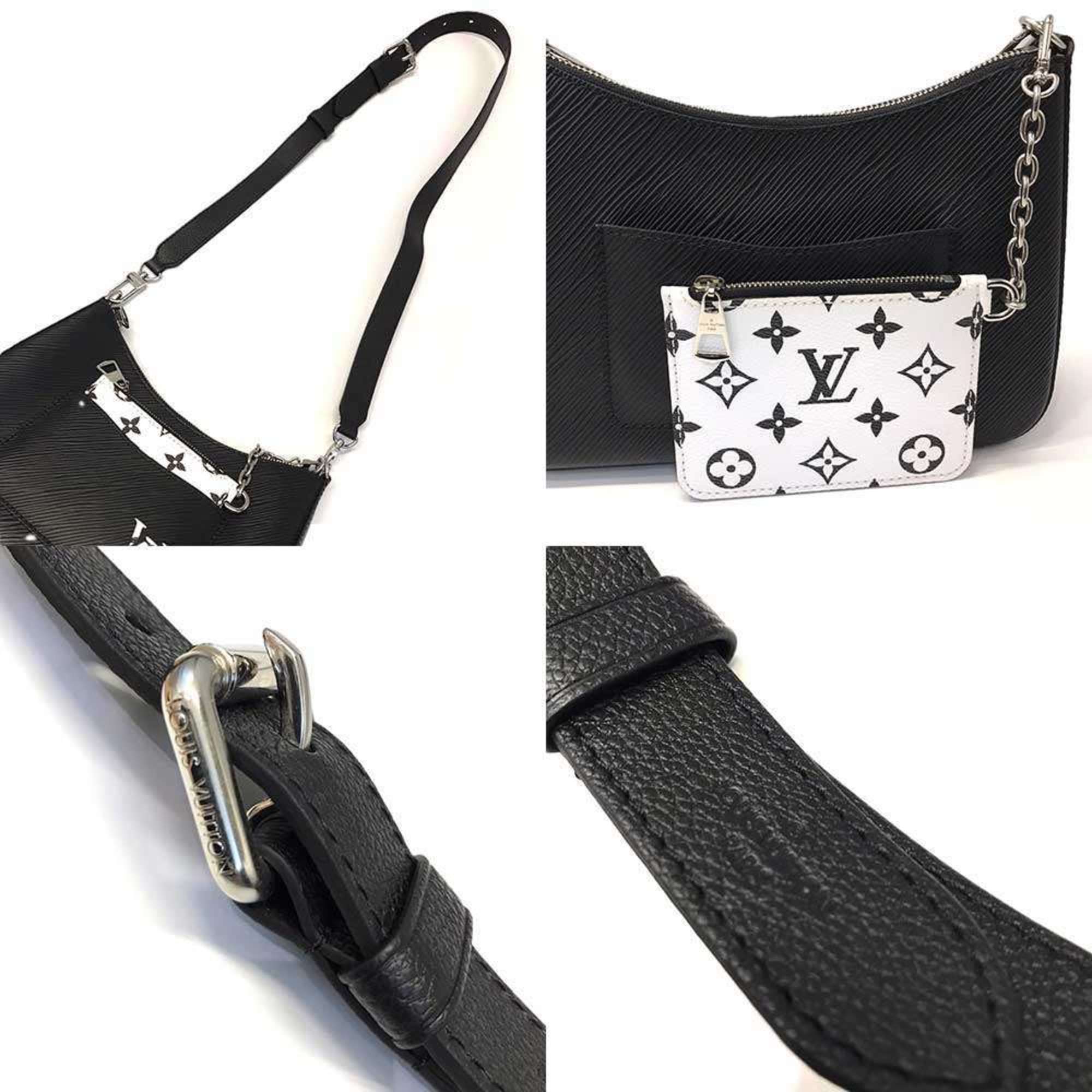 Louis Vuitton Epi Black Epi Leather Shoulder Bag