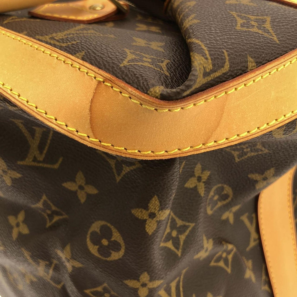 Louis Vuitton Marron Monogram Monogram Coated Canvas Boston Bag