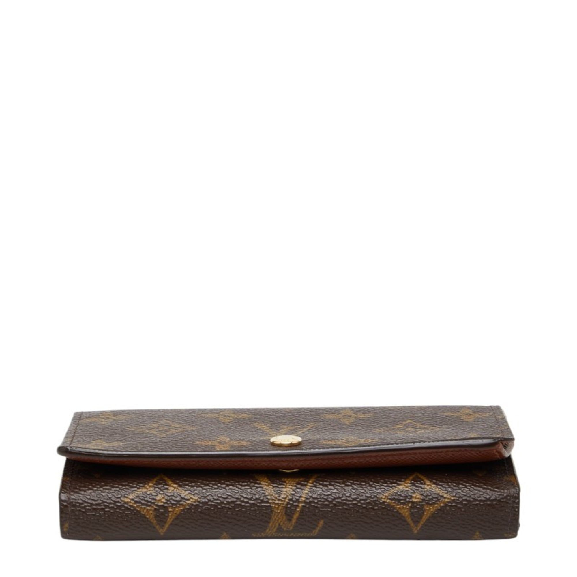 Louis Vuitton Monogram Brown Pvc Leather Wallet