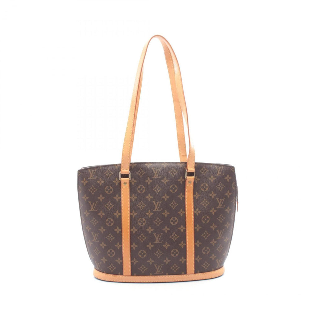 Louis Vuitton Brown Monogram Coated Canvas Leather Handbag Shoulder Bag