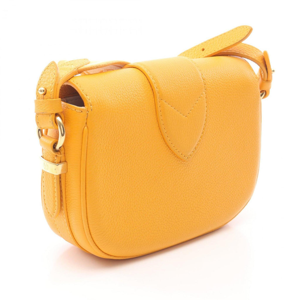Louis Vuitton Yellow Leather Handbag Shoulder Bag