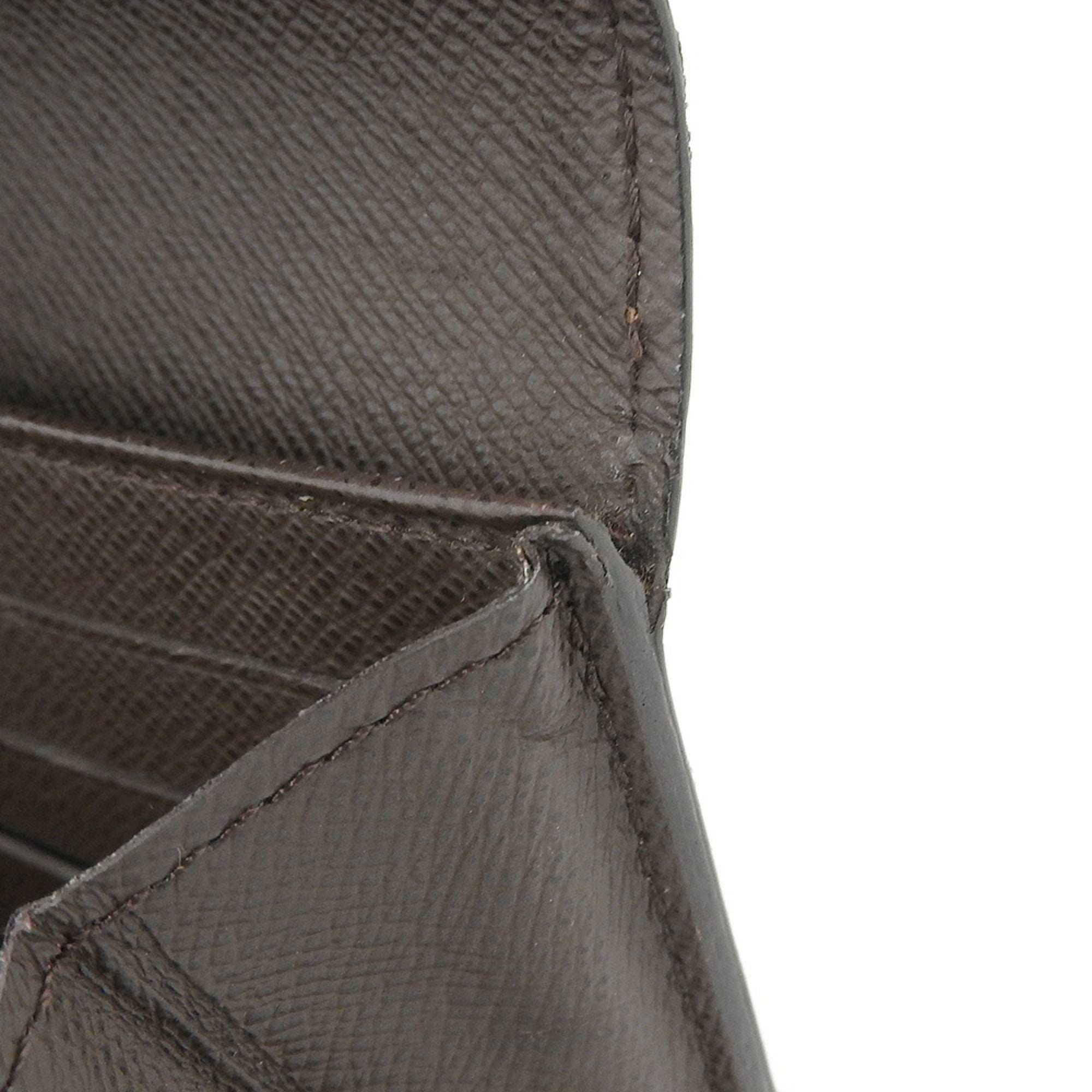 Louis Vuitton Ebene Pvc Long Wallet