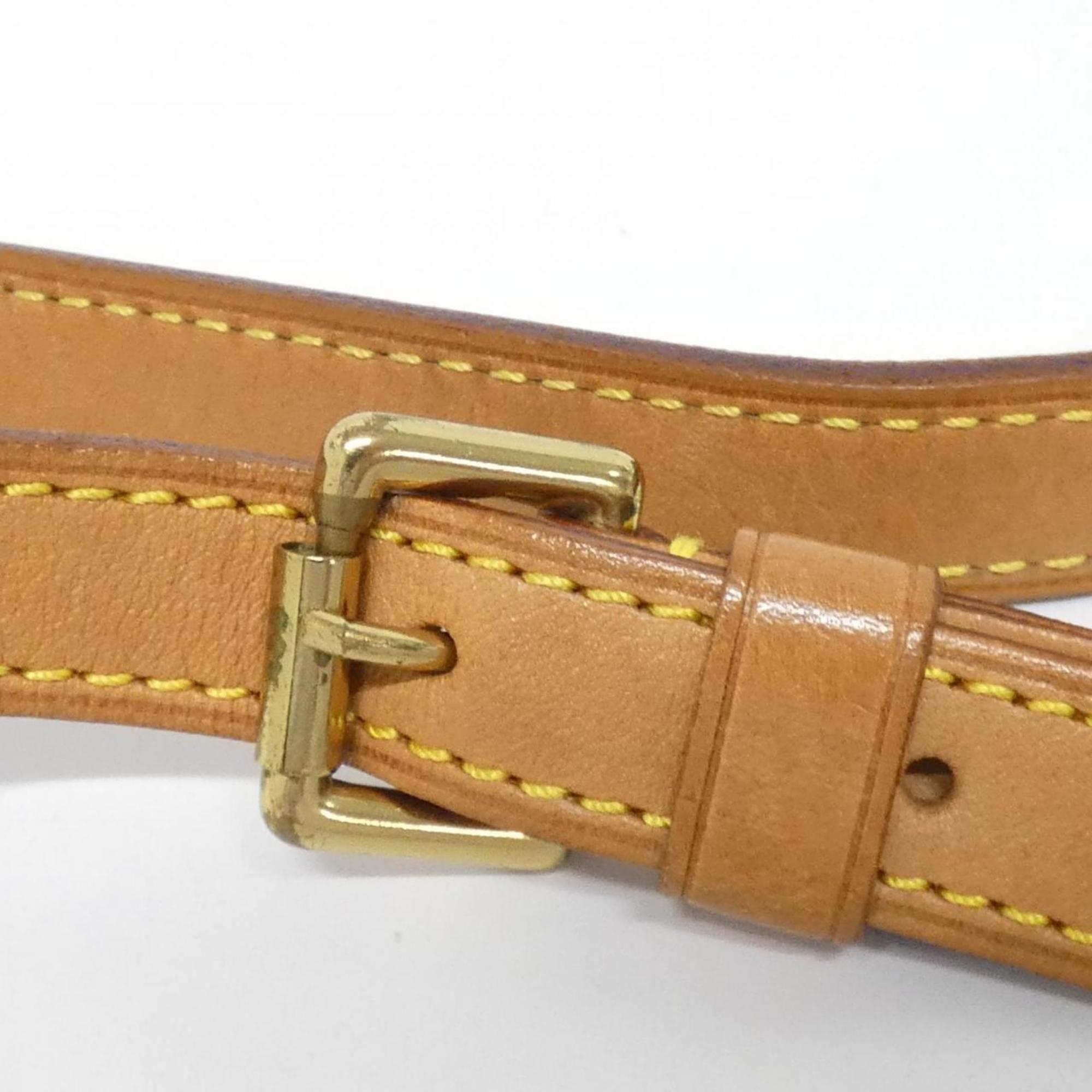 Louis Vuitton Marron Coated Canvas Shoulder Bag