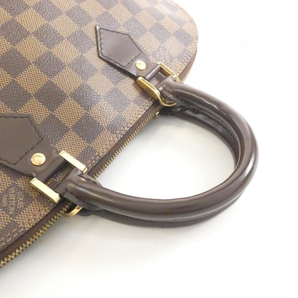 Louis Vuitton Brown Coated Canvas Handbag