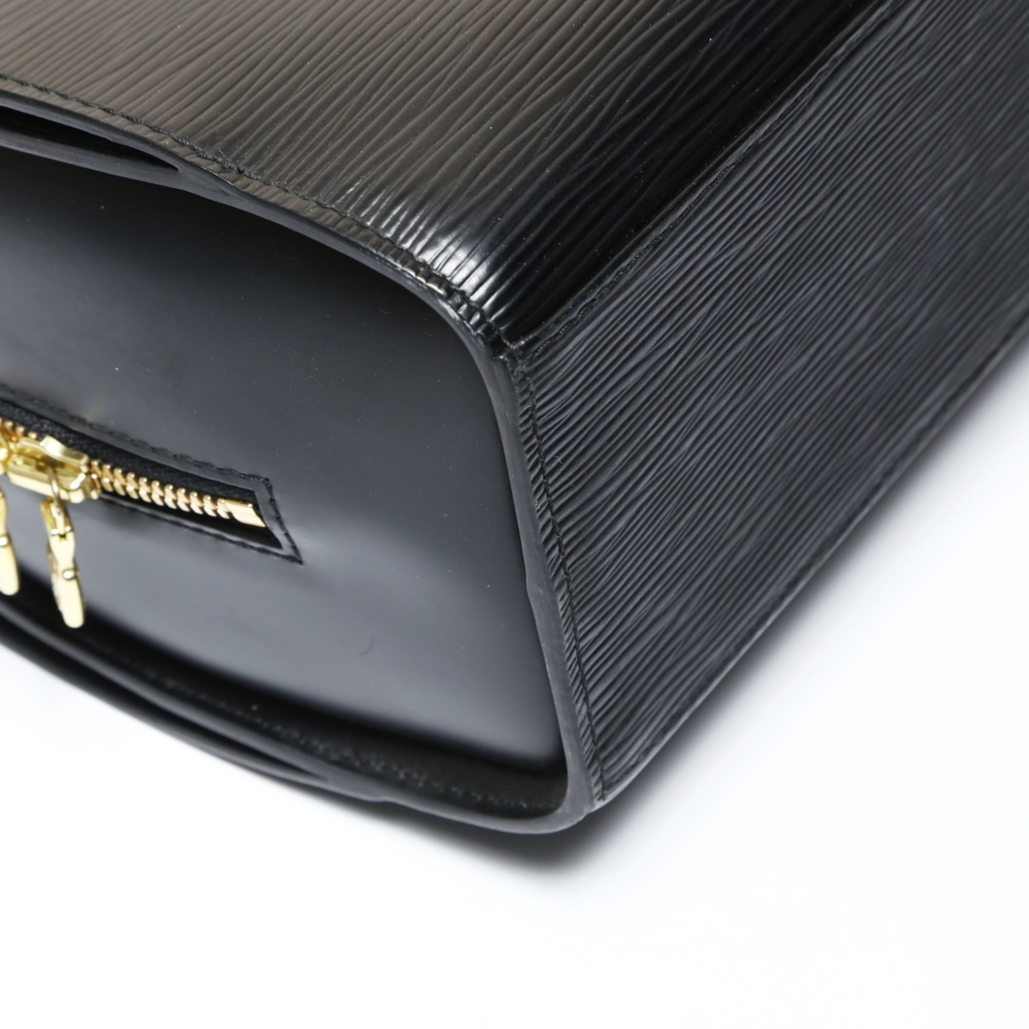 Louis Vuitton Epi Black Epi Leather Handbag