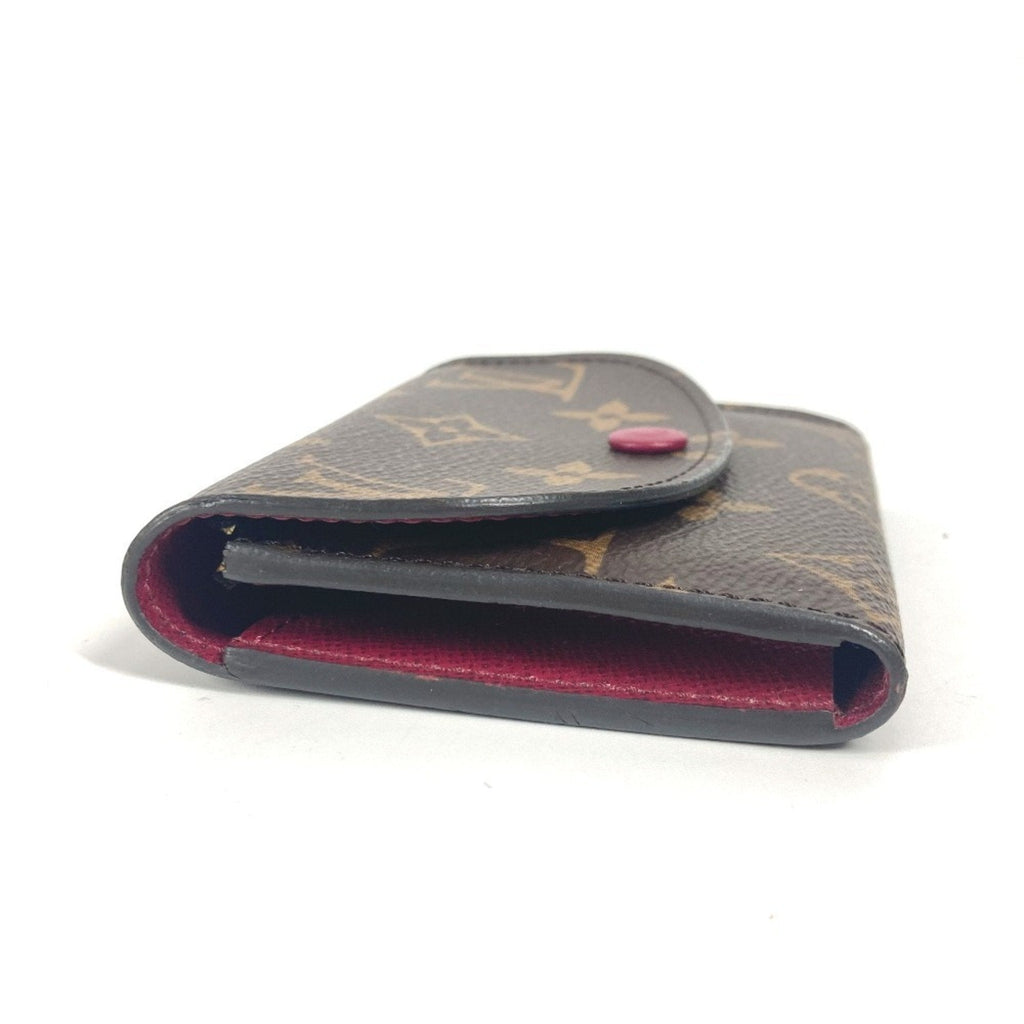 Louis Vuitton Brown Pink Metal Wallet