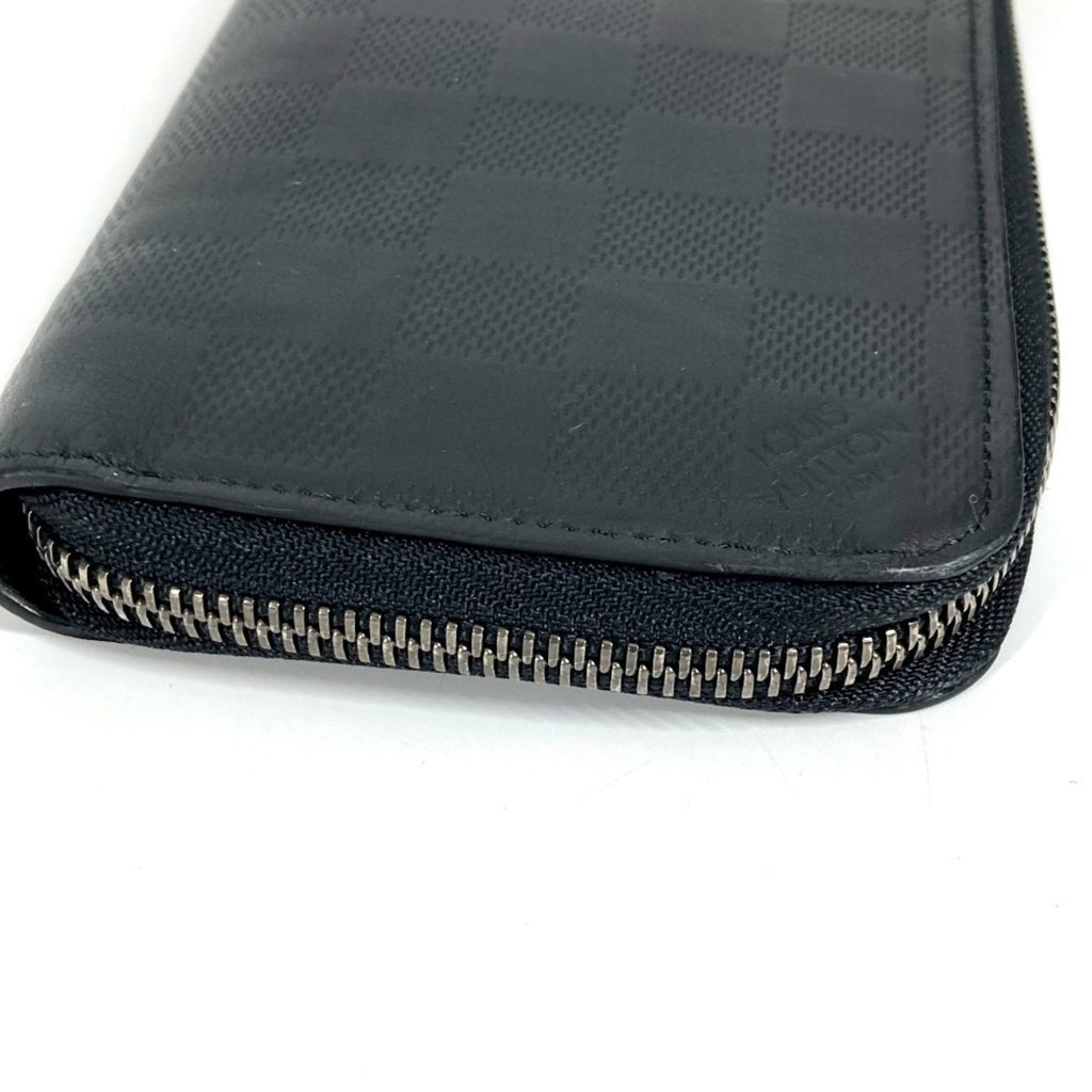 Louis Vuitton Black Infini Onyx Damier Infini Long Wallet