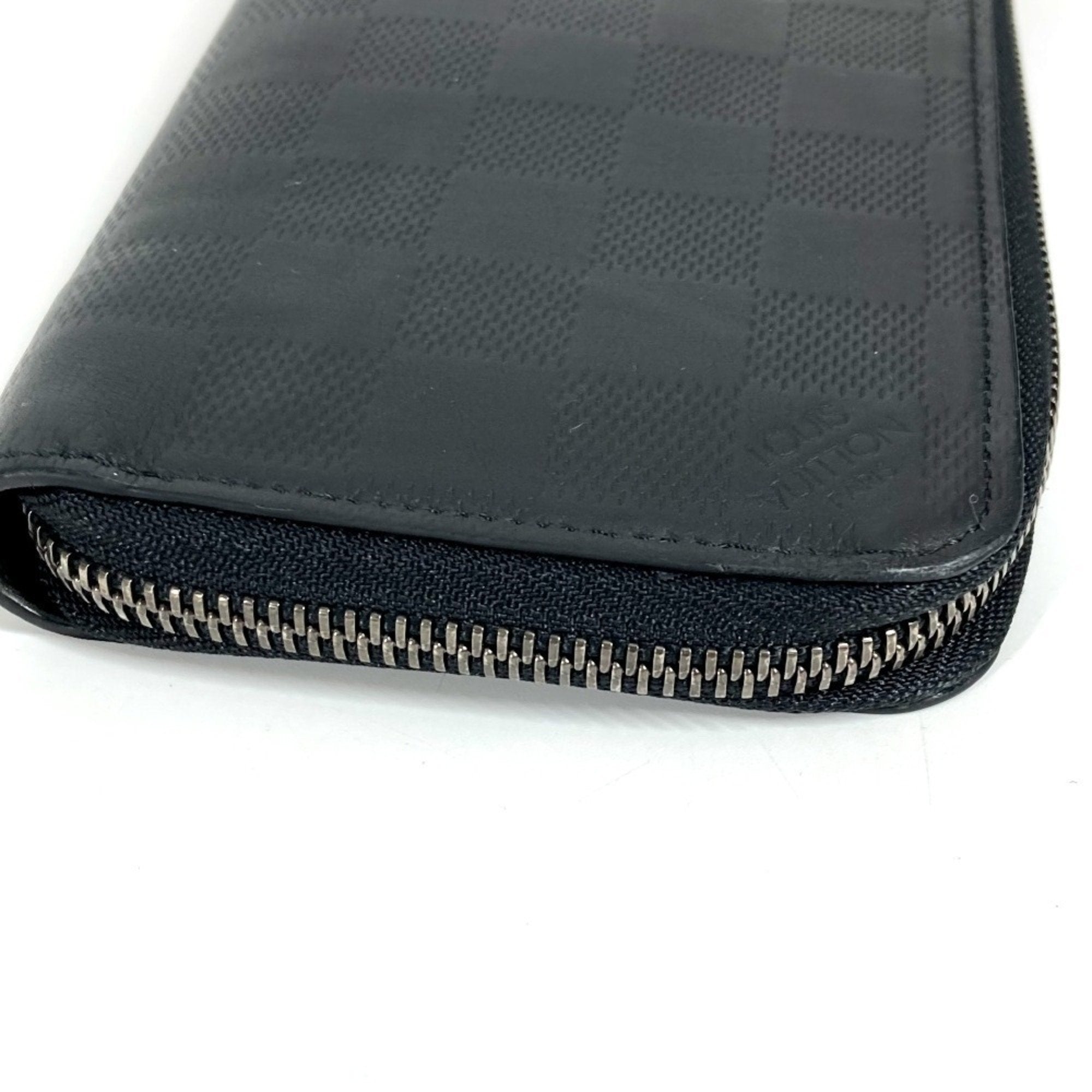Louis Vuitton Black Infini Onyx Damier Infini Long Wallet