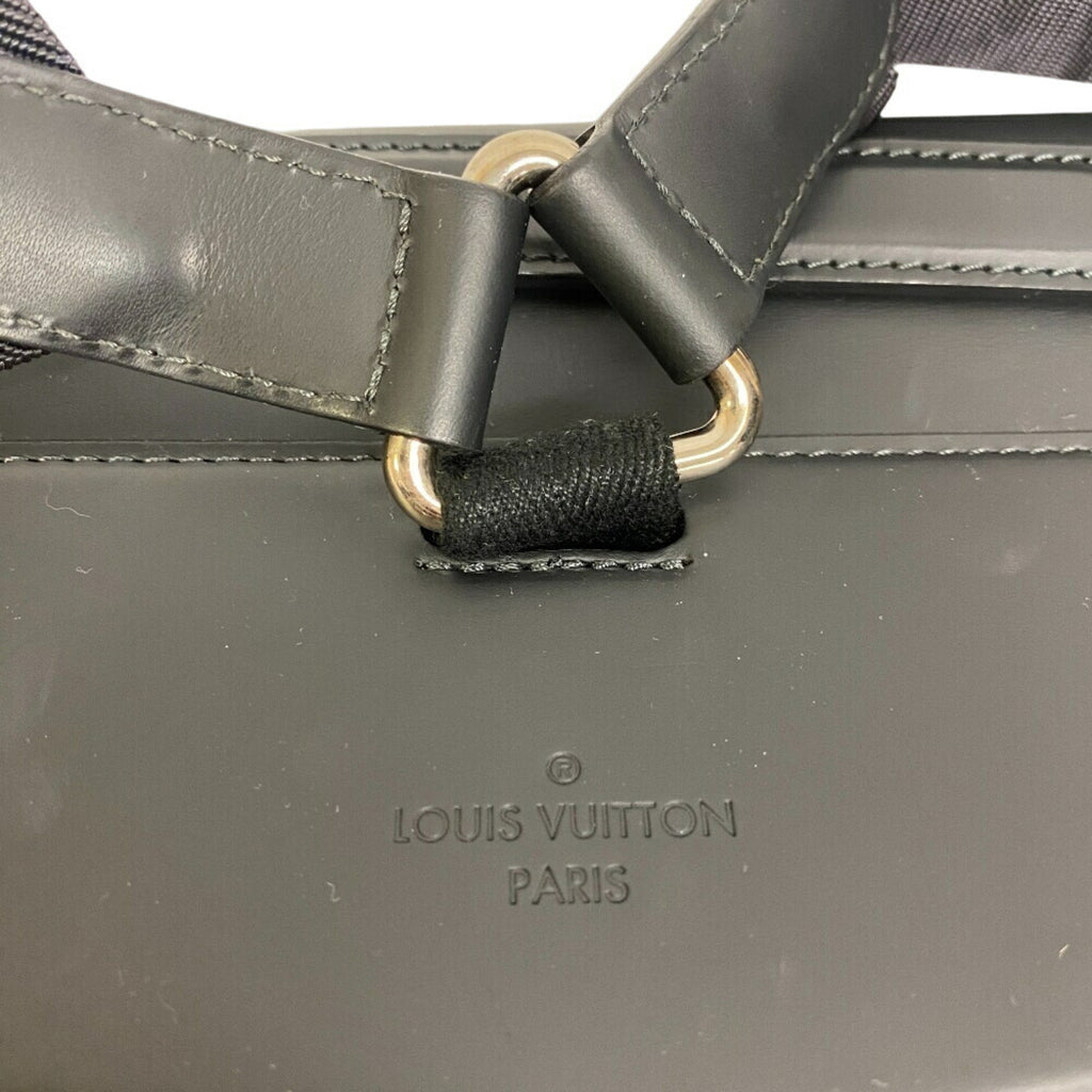 Louis Vuitton Damier Cobalt Gray Leather Backpack