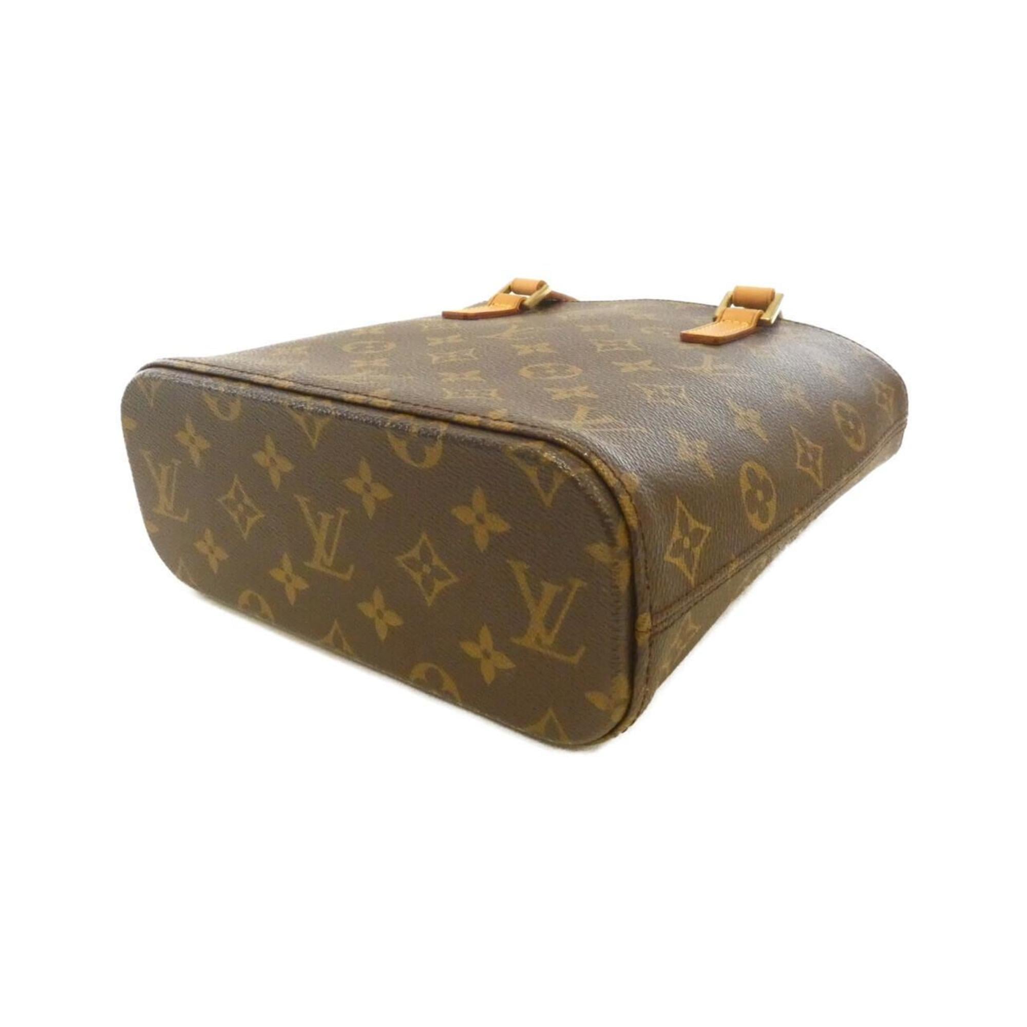 Louis Vuitton Brown Coated Canvas Handbag