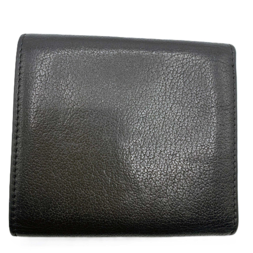 Chanel Black Leather Wallet (Tri-Fold)