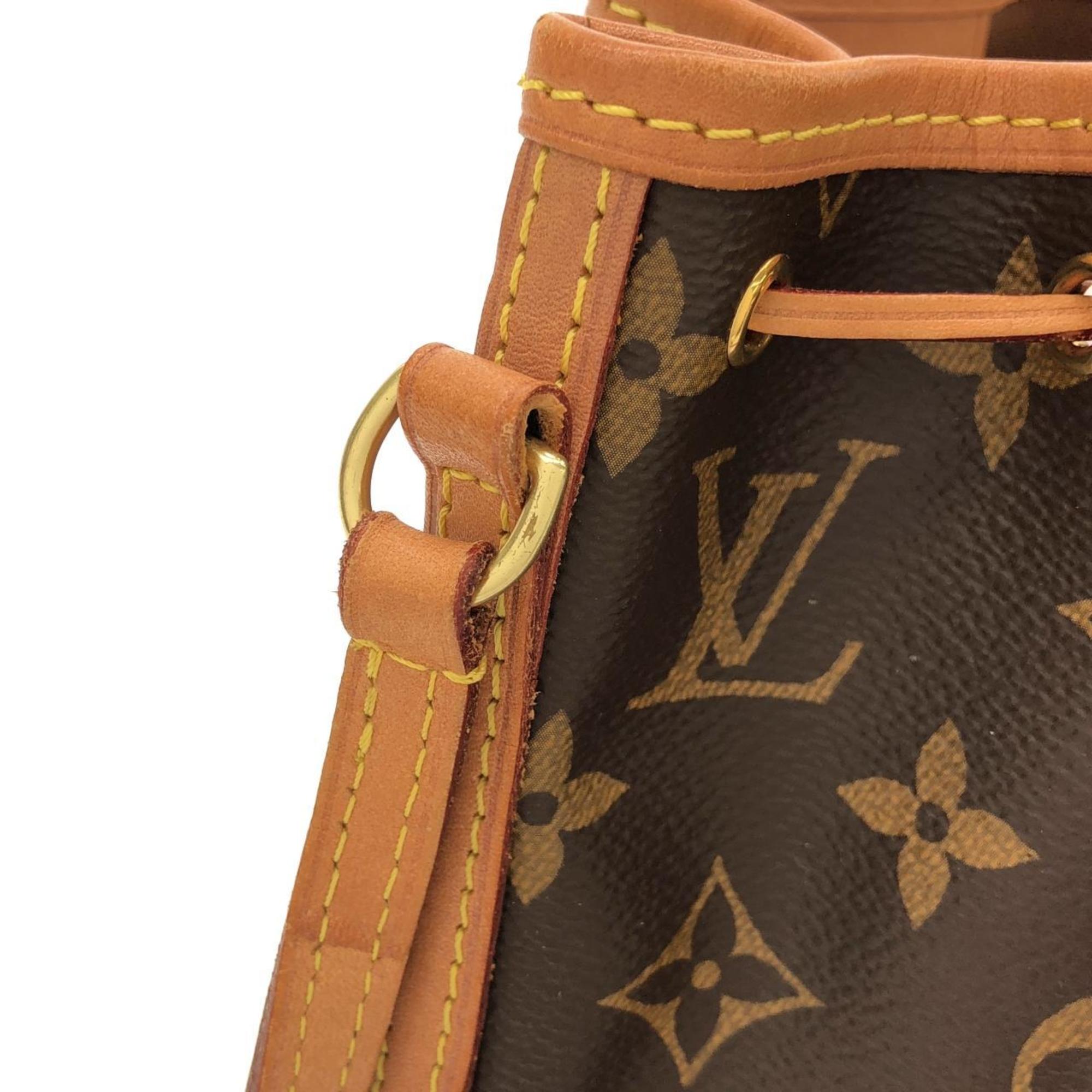 Louis Vuitton Marron Coated Canvas Shoulder Bag