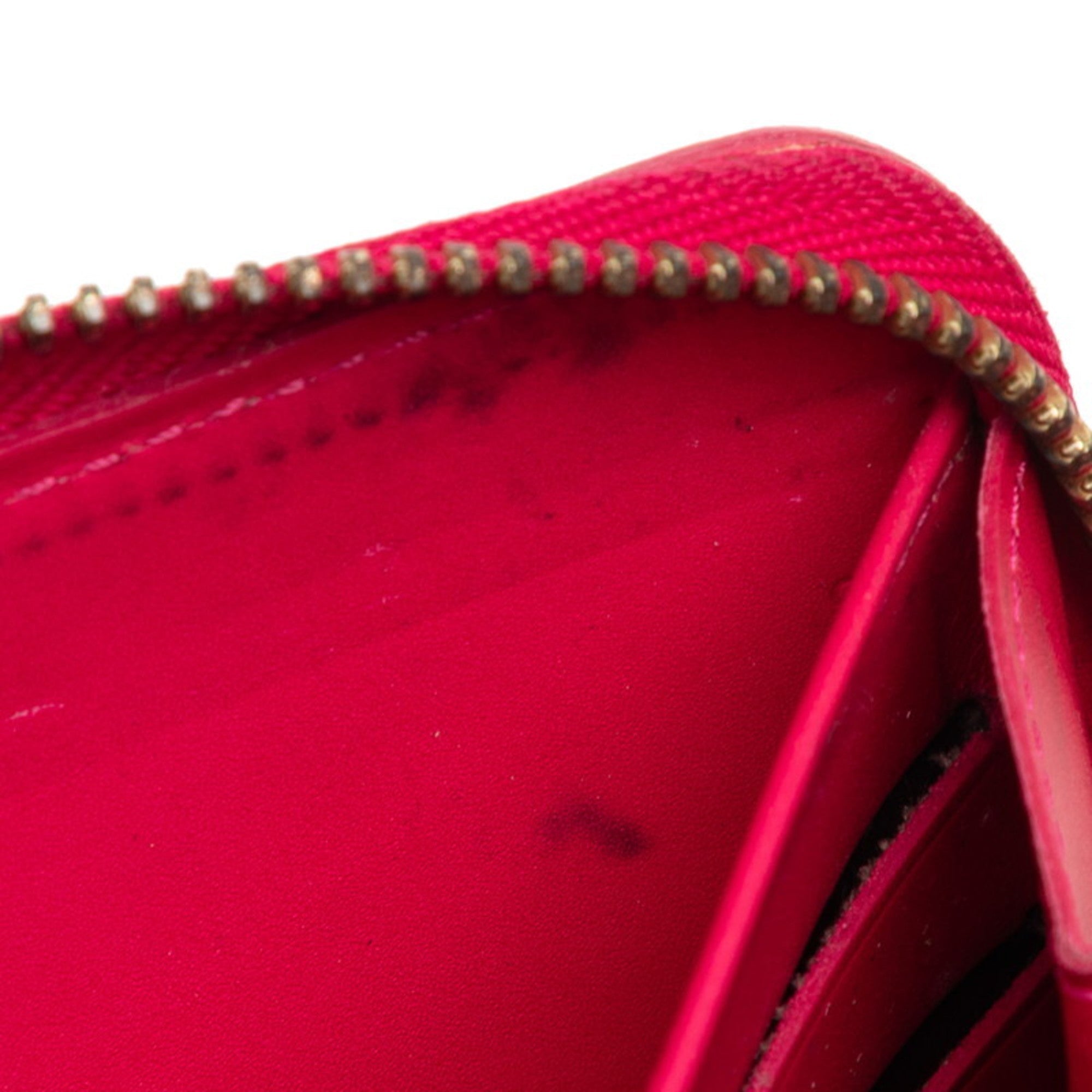 Louis Vuitton Indian Rose Patent Leather Long Wallet